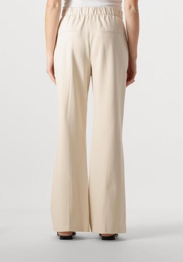 Beaumont straight regular waist pantalon zand