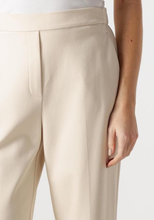 Beaumont straight regular waist pantalon zand - Foto 2