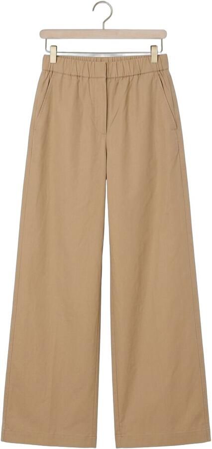 BEAUMONT Dames Broeken Scarlet Pants Zand - Foto 3