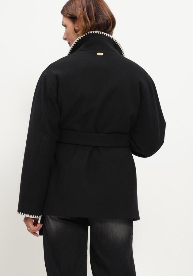 BEAUMONT Dames Jassen Aliza Short Coat Zwart - Foto 2