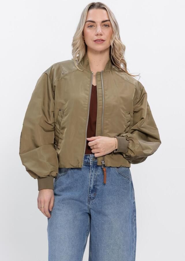BEAUMONT Dames Jassen Danique Bomber Khaki