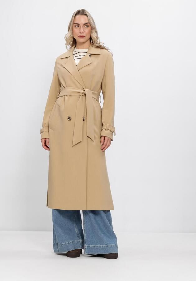 BEAUMONT Dames Jassen Dia Trenchcoat Beige