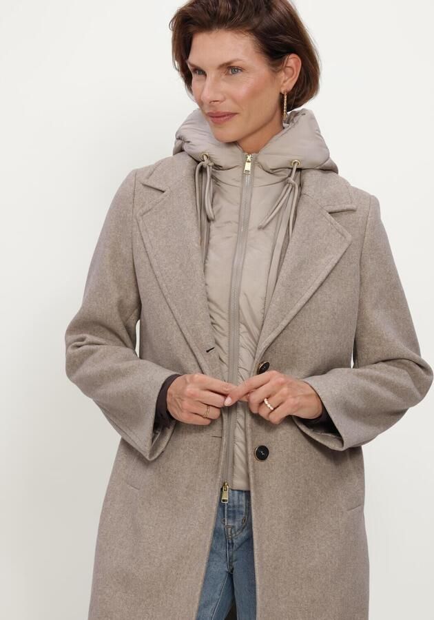 BEAUMONT Dames Jassen Elvira Coat Beige - Foto 3
