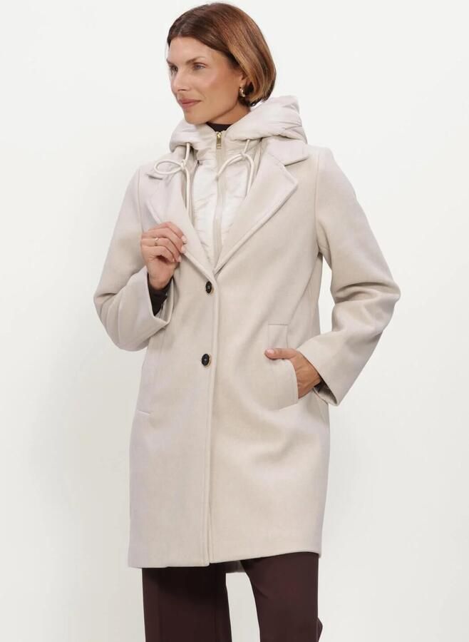 BEAUMONT Dames Jassen Elvira Coat Beige