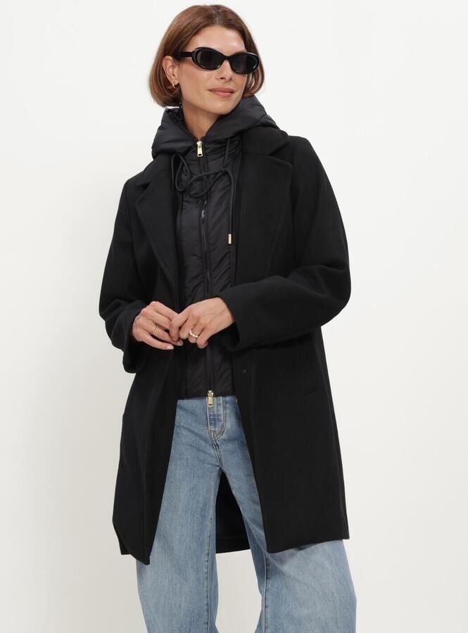 BEAUMONT Dames Jassen Elvira Coat Zwart
