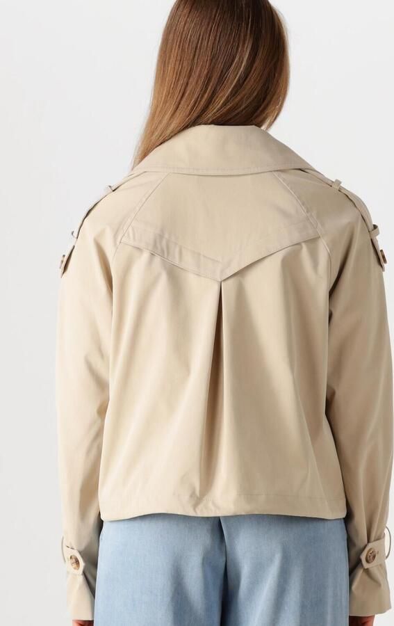 BEAUMONT Dames Jassen Gracy Short Trench Beige - Foto 3