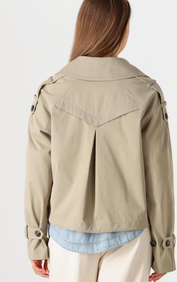 BEAUMONT Dames Jassen Gracy Short Trench Groen - Foto 3