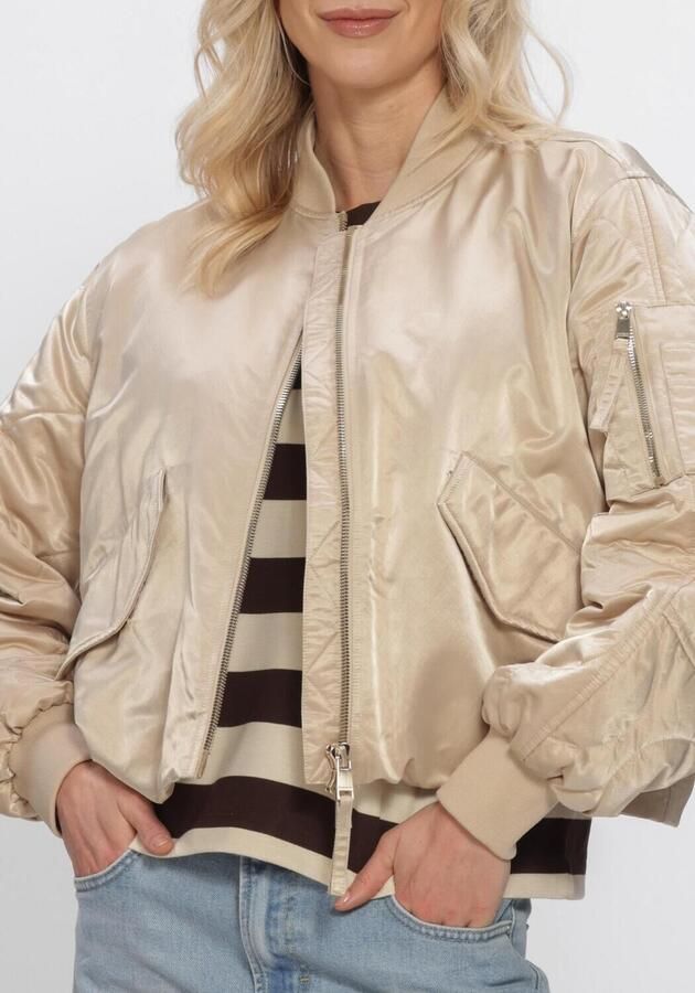 BEAUMONT Dames Jassen Hady Bomber Beige - Foto 4