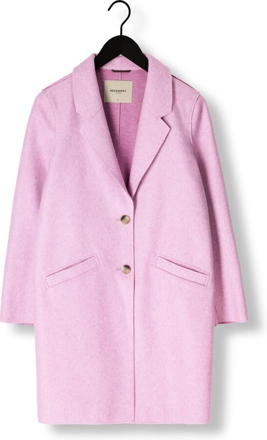 Beaumont Jazzy Coat in Roze Pink Dames - Foto 3