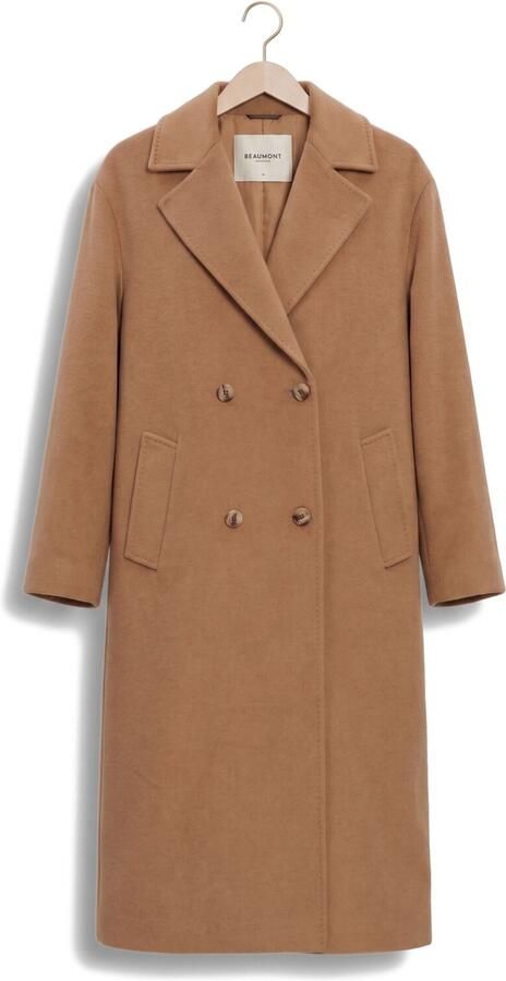 BEAUMONT Dames Jassen Mariah Long Coat Camel - Foto 4