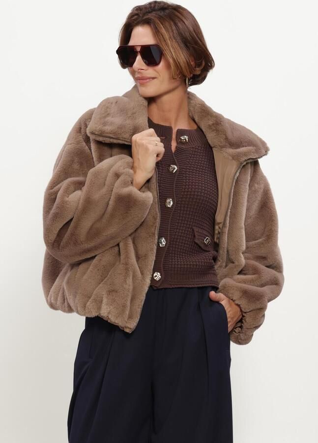 BEAUMONT Dames Jassen Maxie Jacket Bruin