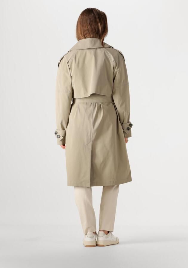 BEAUMONT Dames Jassen Maxy Trench Coat Khaki
