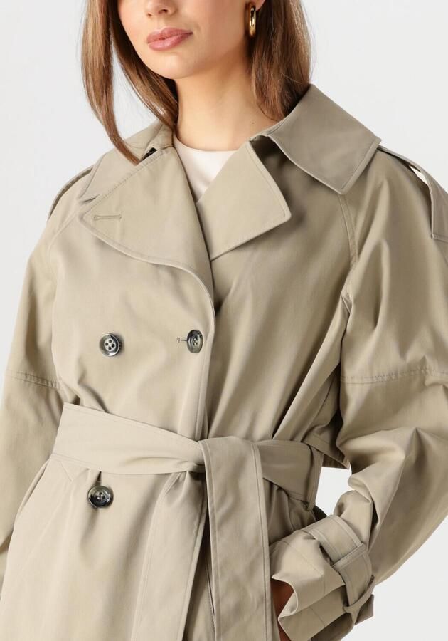 BEAUMONT Dames Jassen Maxy Trench Coat Khaki - Foto 2