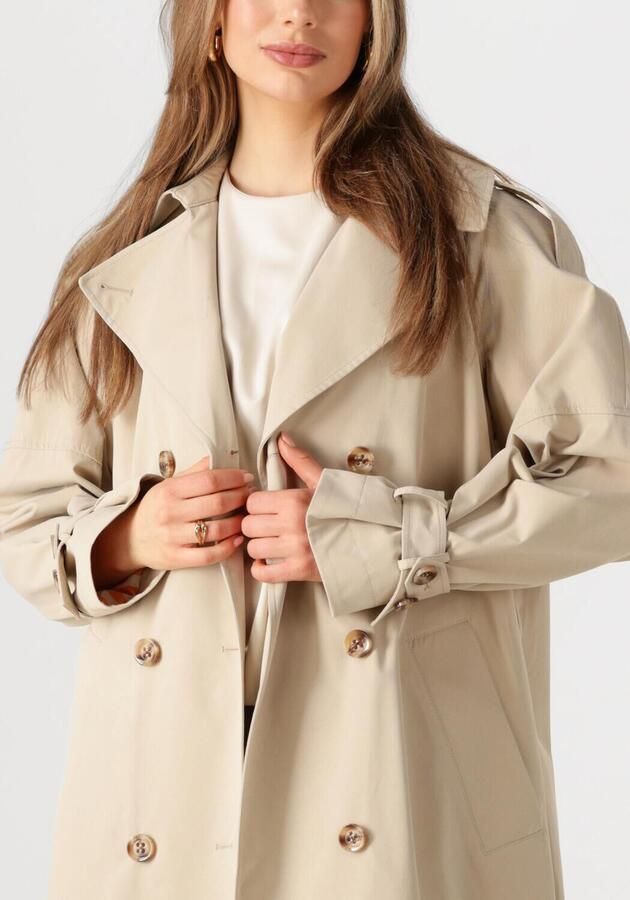 BEAUMONT Dames Jassen Maxy Trench Coat Beige - Foto 2