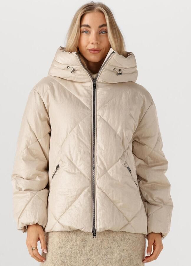 BEAUMONT Dames Jassen Nowy Puffer Jacket Creme - Foto 4