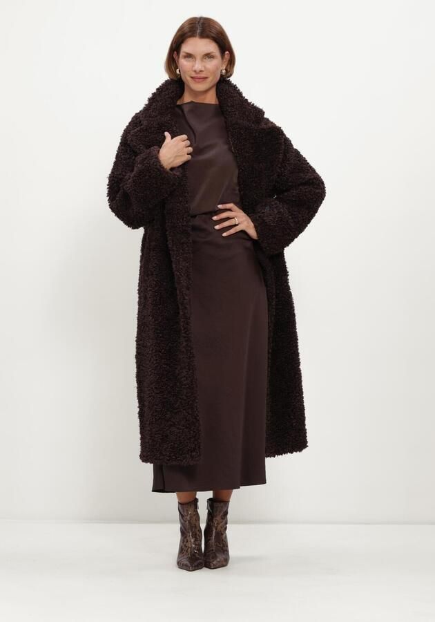 BEAUMONT Dames Jassen Sasha Long Coat Bruin