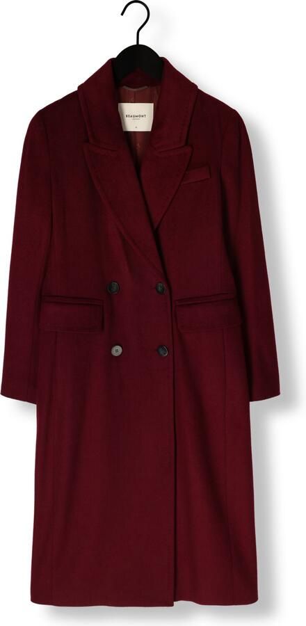 BEAUMONT Dames Jassen Tiffany Long Coat Bordeaux - Foto 2