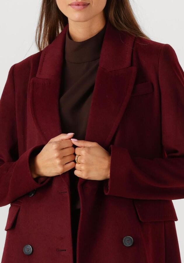 BEAUMONT Dames Jassen Tiffany Long Coat Bordeaux