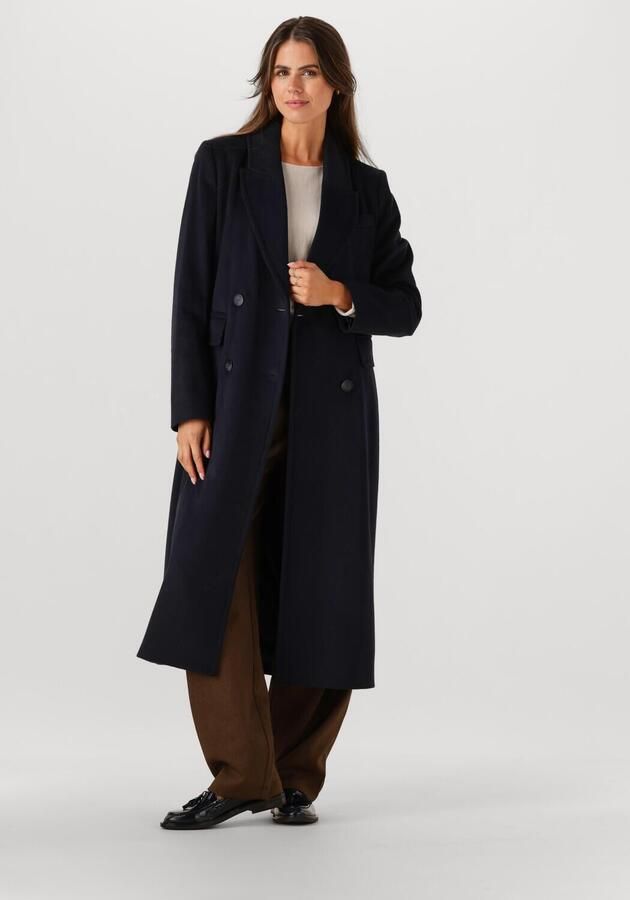 BEAUMONT Dames Jassen Tiffany Long Coat Donkerblauw - Foto 4