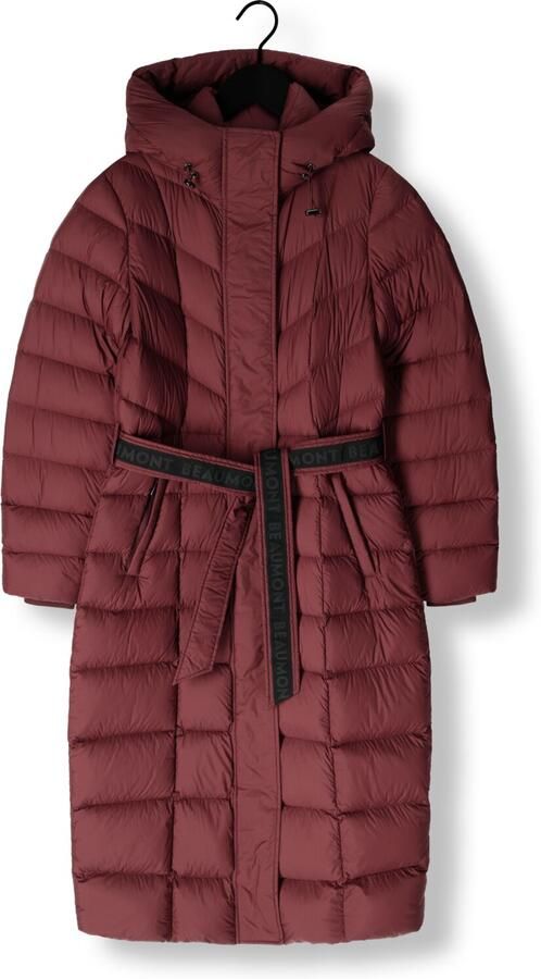BEAUMONT Dames Jassen Valentina Long Coat Bordeaux - Foto 3