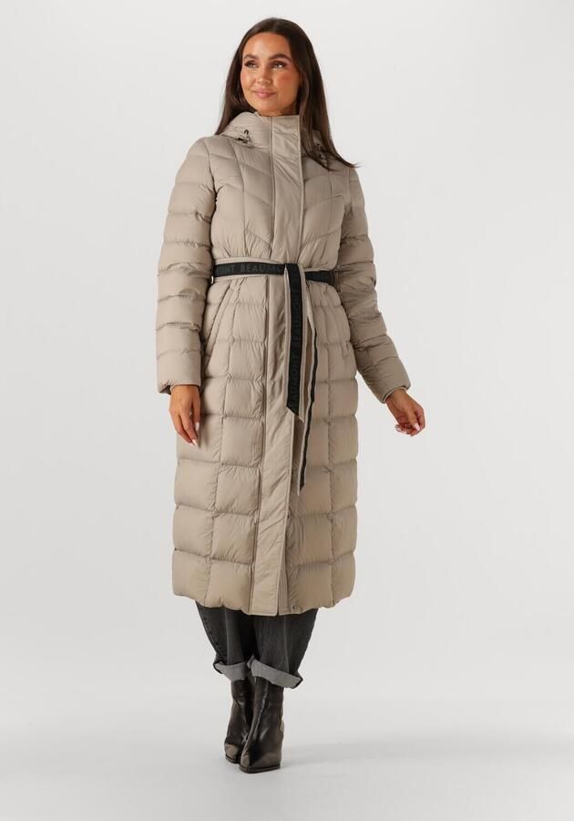 BEAUMONT Dames Jassen Valentina Long Coat Zand