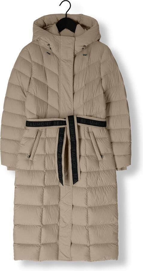BEAUMONT Dames Jassen Valentina Long Coat Zand - Foto 4