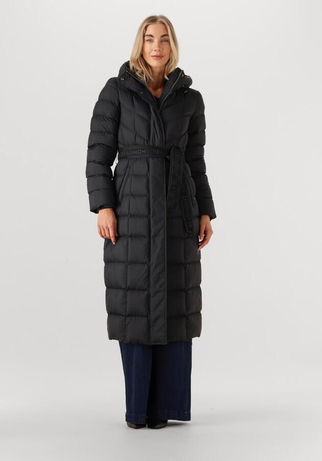 BEAUMONT Dames Jassen Valentina Long Coat Zwart - Foto 4