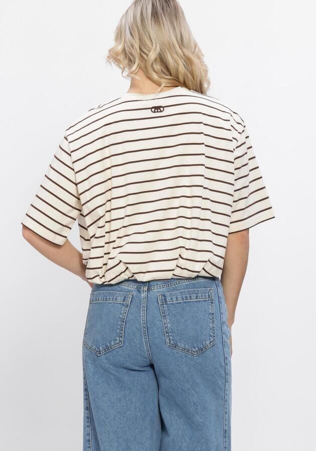 BEAUMONT Dames Tops & T-shirts Dolores Top Creme - Foto 3