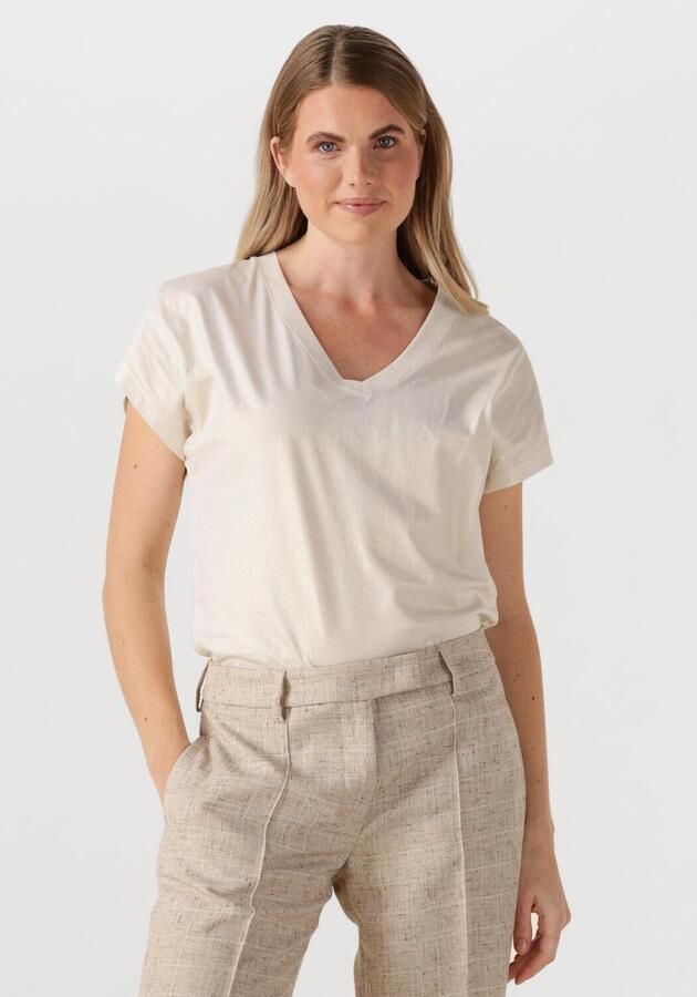 Beaumont Khloe Top met korte mouwen Beige Dames - Foto 4