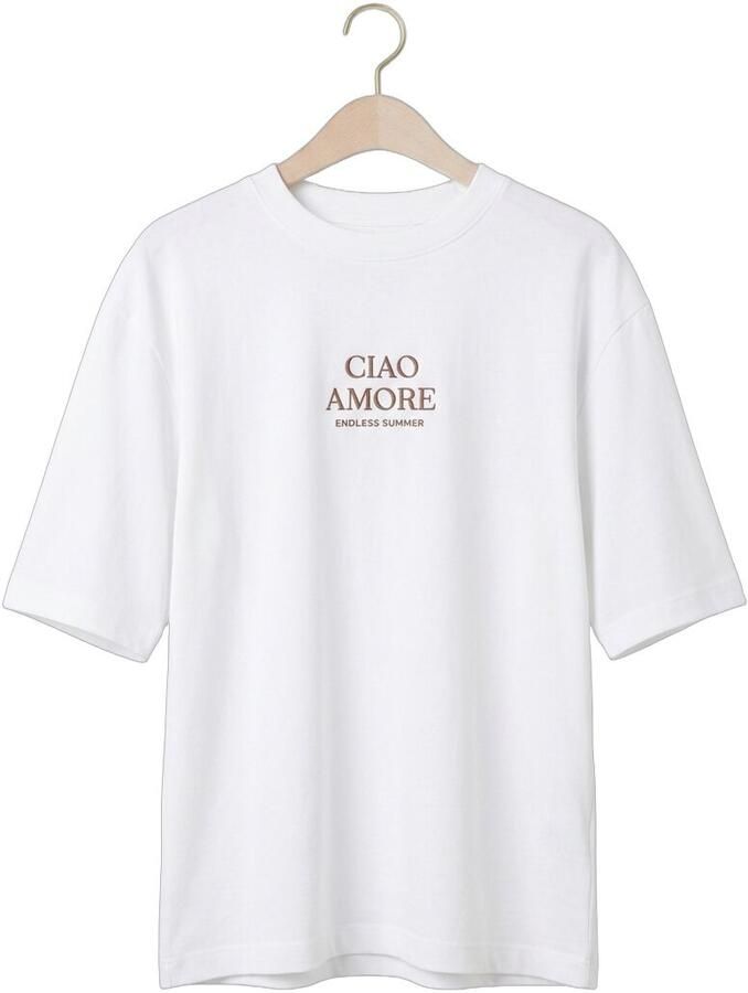 BEAUMONT Dames Tops & T-shirts Rowy T-shirt Wit - Foto 2