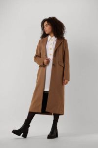 Beaumont Camel Mantel Long Blazer Coat