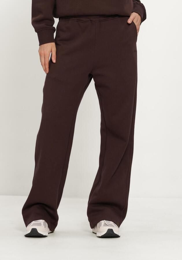 BJORN BORG Dames Broeken Studio Oversized Straight Sweatpants Bruin