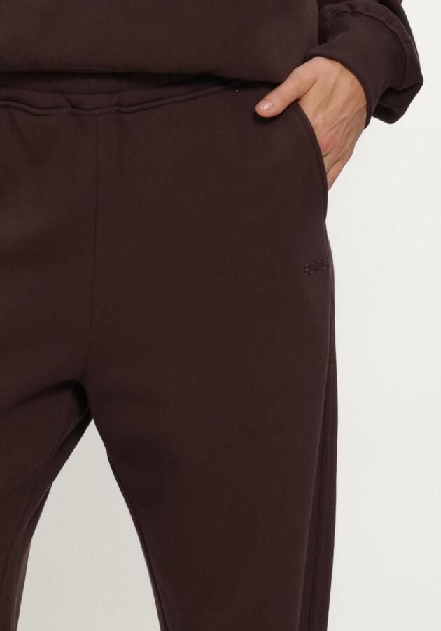 BJORN BORG Dames Broeken Studio Oversized Straight Sweatpants Bruin - Foto 3