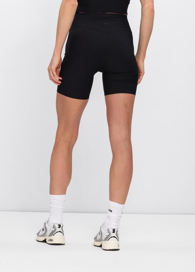 BJORN BORG Dames Broeken Studio Ribbed Shorts Zwart - Foto 2