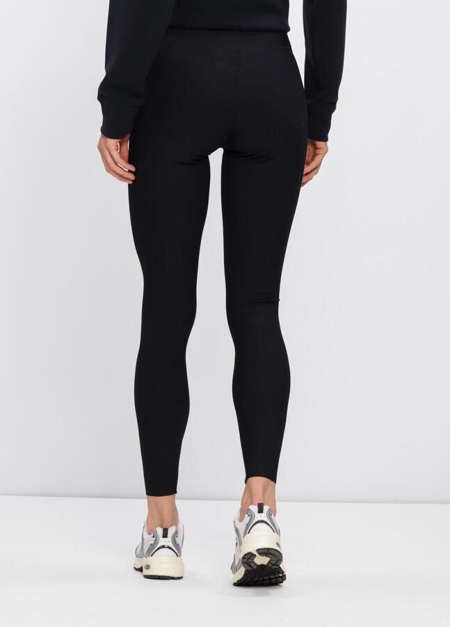 BJORN BORG Dames Broeken Studio Ribbed Tights Zwart - Foto 2