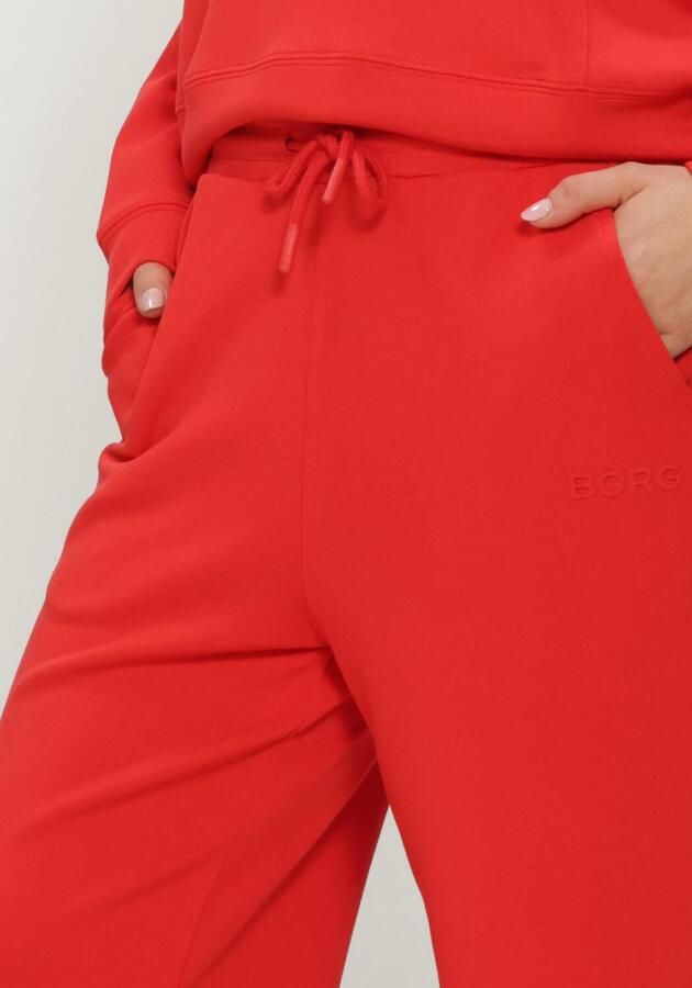 BJORN BORG Dames Broeken Studio Soft Sweatpants Rood - Foto 3