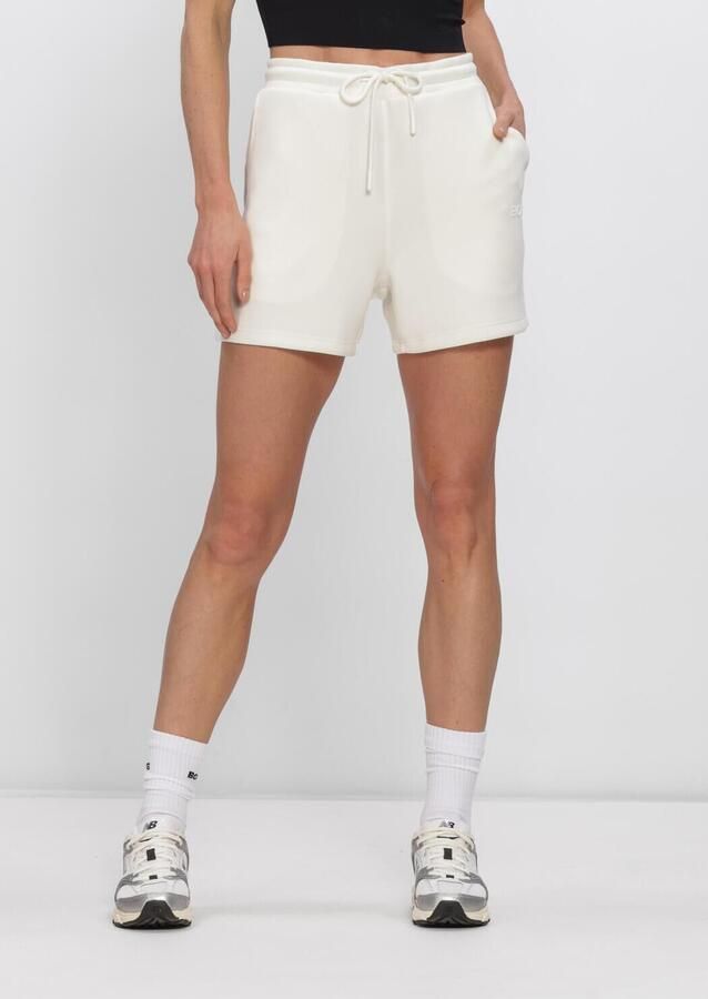 BJORN BORG Dames Broeken Studio Soft Sweatshorts Ecru