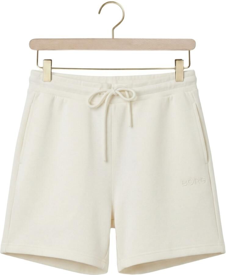 BJORN BORG Dames Broeken Studio Soft Sweatshorts Ecru - Foto 2