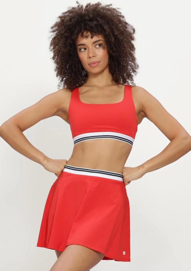 BJORN BORG Dames Tops & T-shirts Ace Court Top Rood
