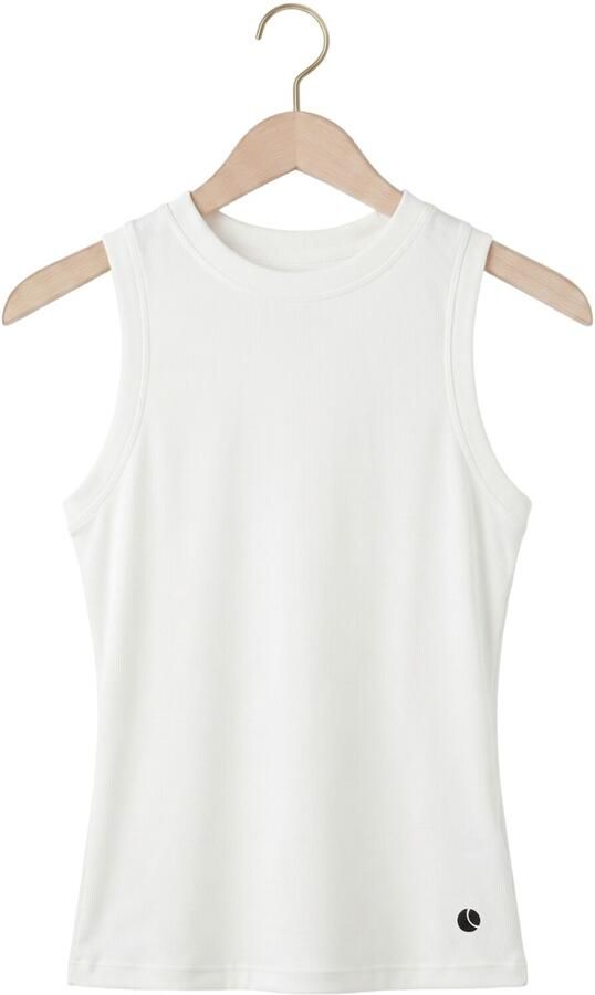 BJORN BORG Dames Tops & T-shirts Ace Pocket Ribbed Tank Top Wit - Foto 4