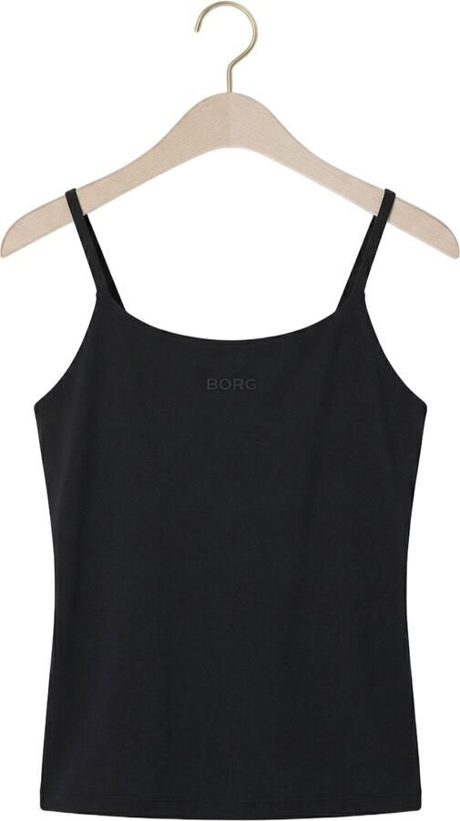 BJORN BORG Dames Tops & T-shirts Studio Soft Cropped Tank Top Zwart - Foto 4