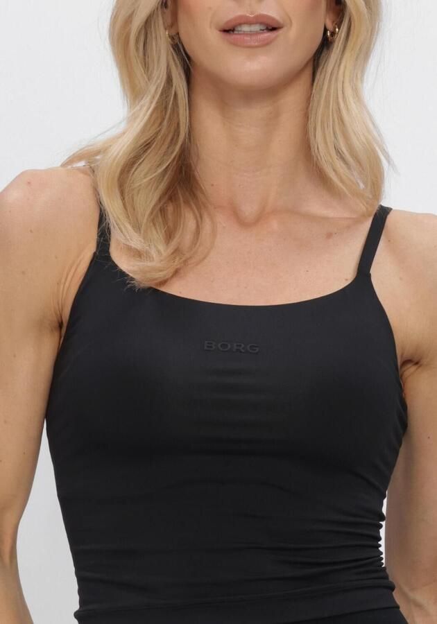BJORN BORG Dames Tops & T-shirts Studio Soft Cropped Tank Top Zwart - Foto 3