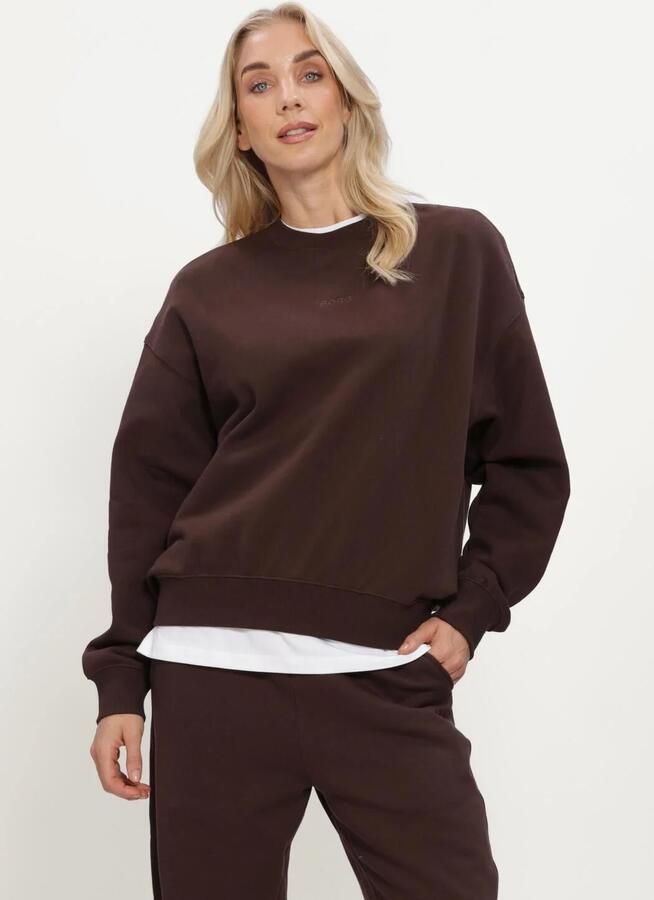 BJORN BORG Dames Truien & Vesten Studio Oversized Sweatshirt Bruin