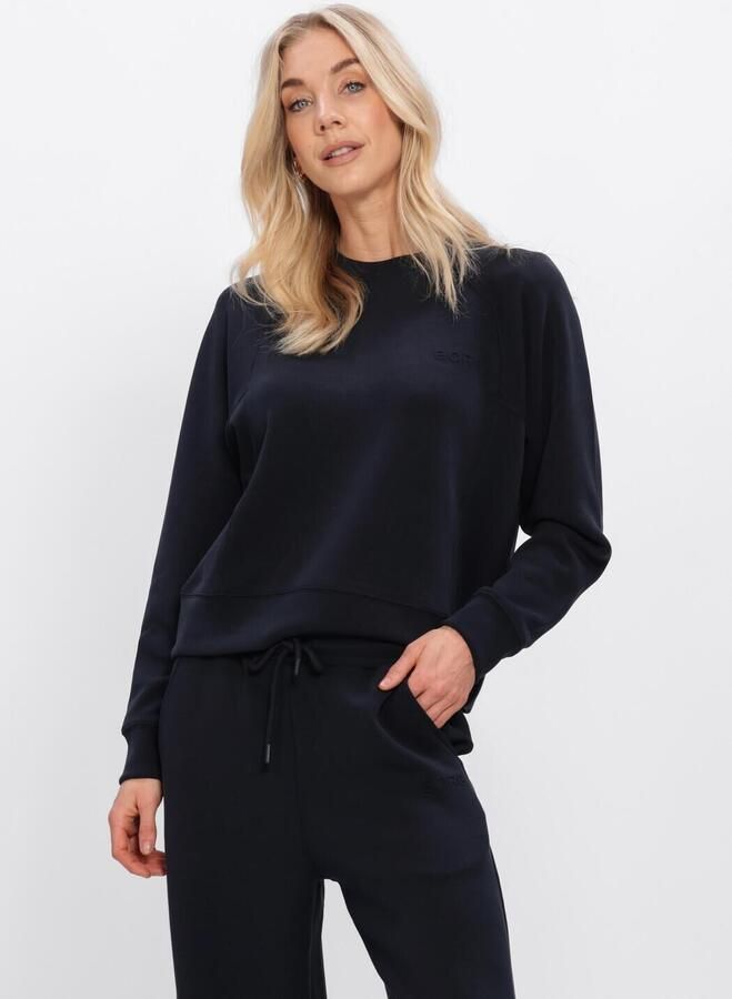 BJORN BORG Dames Truien & Vesten Studio Soft Sweatshirt Zwart