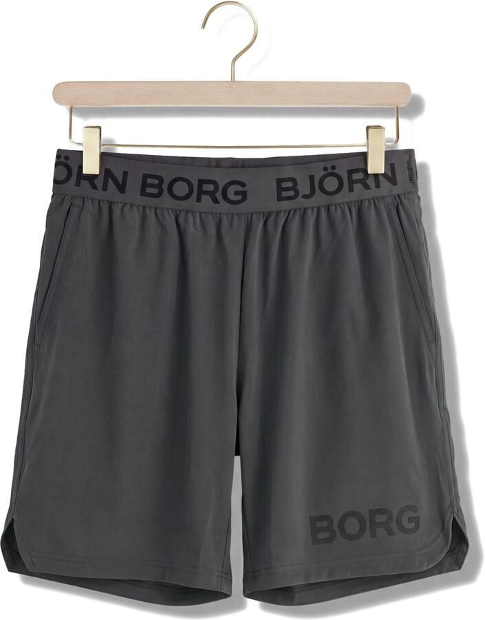 BJORN BORG Heren Broeken Borg 6 Shorts Donkergrijs - Foto 2
