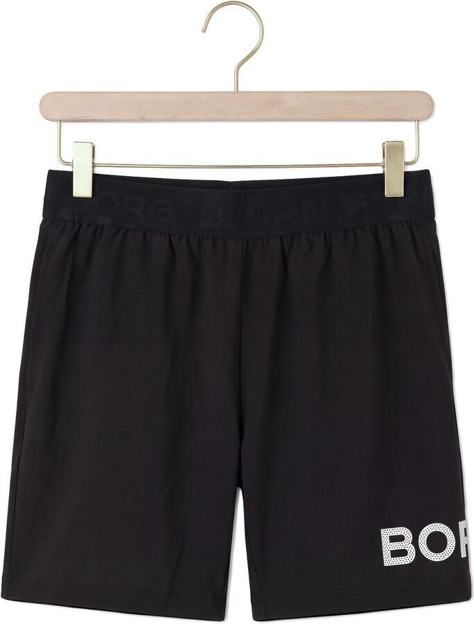 BJORN BORG Heren Broeken Borg 6 Shorts Zwart - Foto 2
