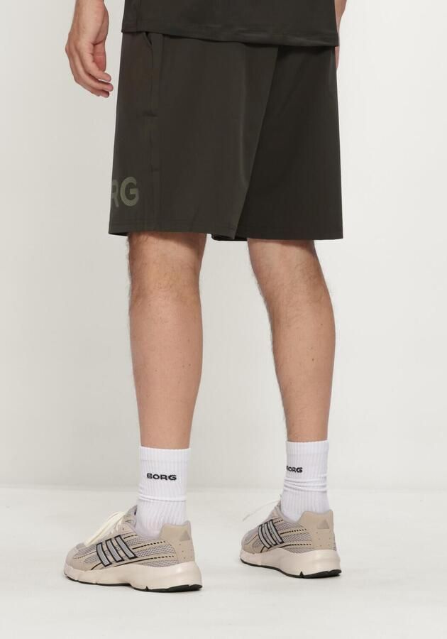 BJORN BORG Heren Broeken Borg 9 Shorts Khaki - Foto 3