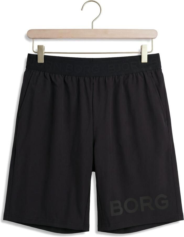 BJORN BORG Heren Broeken Borg 9 Shorts Zwart - Foto 2