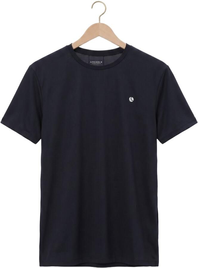 BJORN BORG Heren Polo's & T-shirts Ace Light T-shirt Donkerblauw - Foto 2