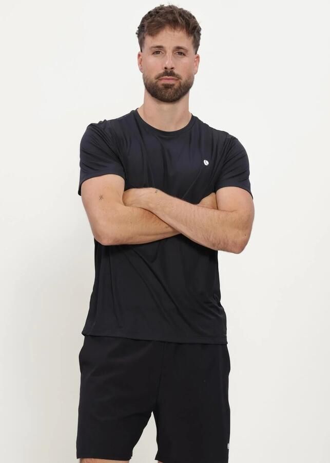 BJORN BORG Heren Polo's & T-shirts Ace Light T-shirt Zwart - Foto 3
